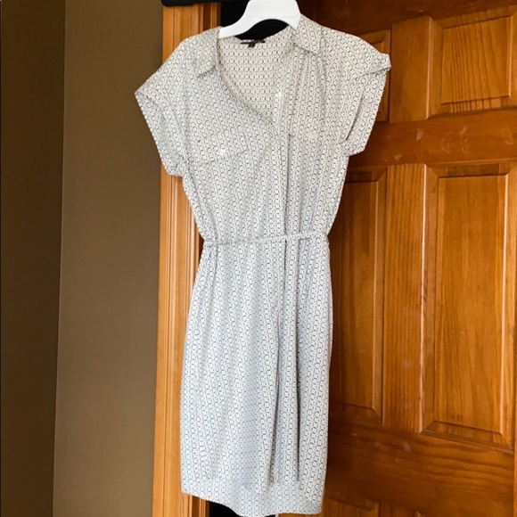 Express Dresses & Skirts - Brown and white express dress